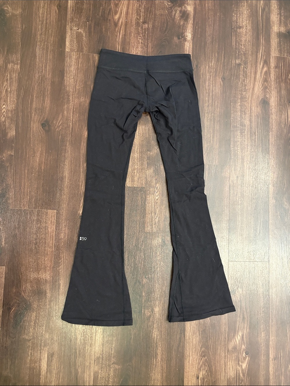 Split59 Black Flared Yoga Pants